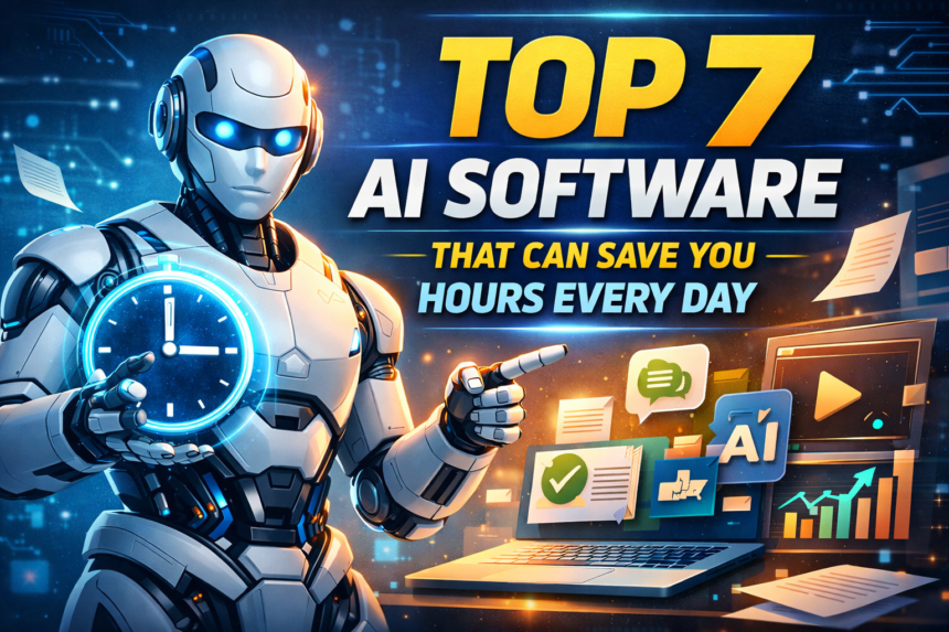 Top 7 AI Software That Can Save You Hours Every Day